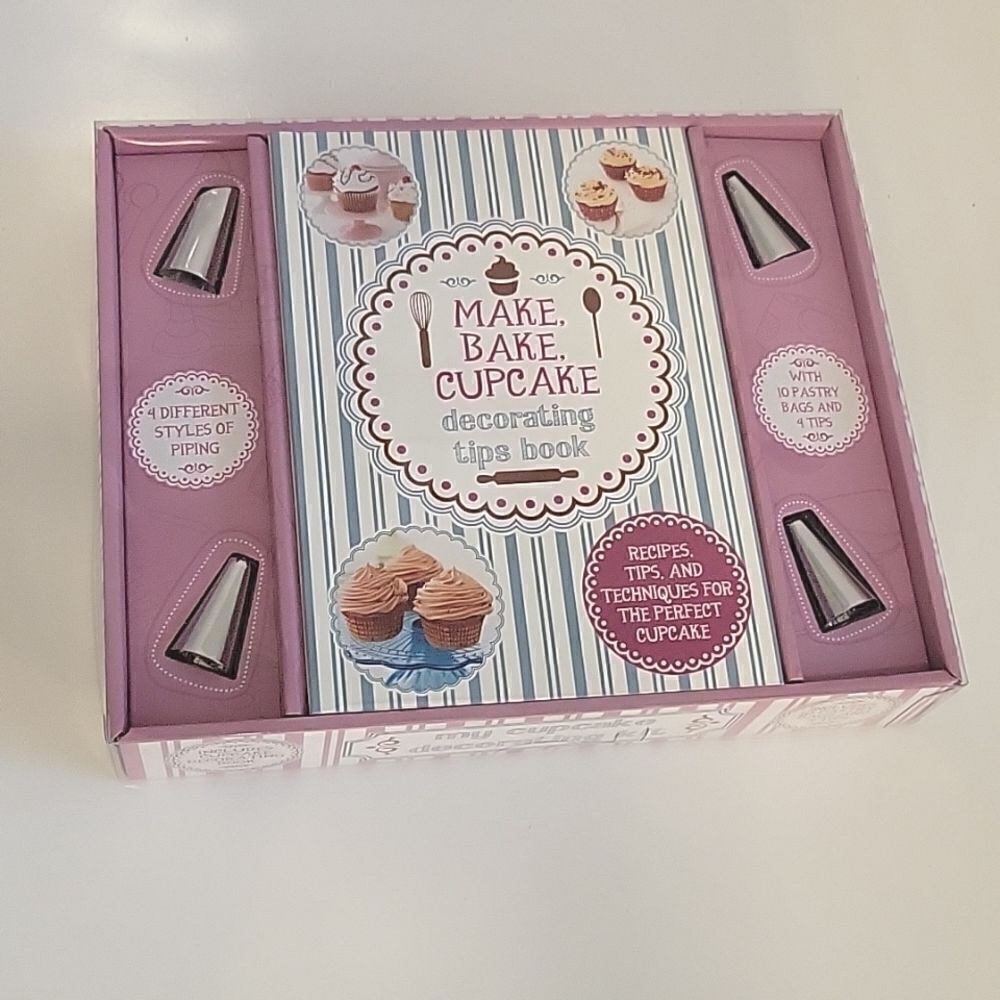 Cupcake icing tip and bag kit new